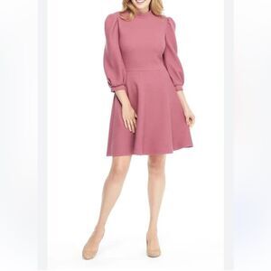 Gal Meets Glam Mauve Skater Dress